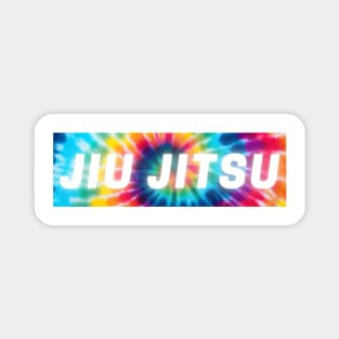 Tie Dye Art of Jiu Jitsu Design Sticker